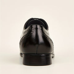 Men's Brogue Derby Shoes Wear-Resistant Non-Slip Dress Shoes