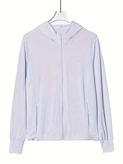 Sun Protection Hooded Jacket Lavender
