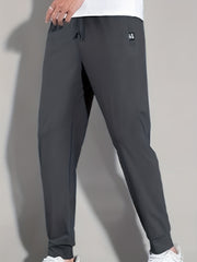 Men's Quick Drying Breathable Jogger Pants Zipper Pocket Lightweight