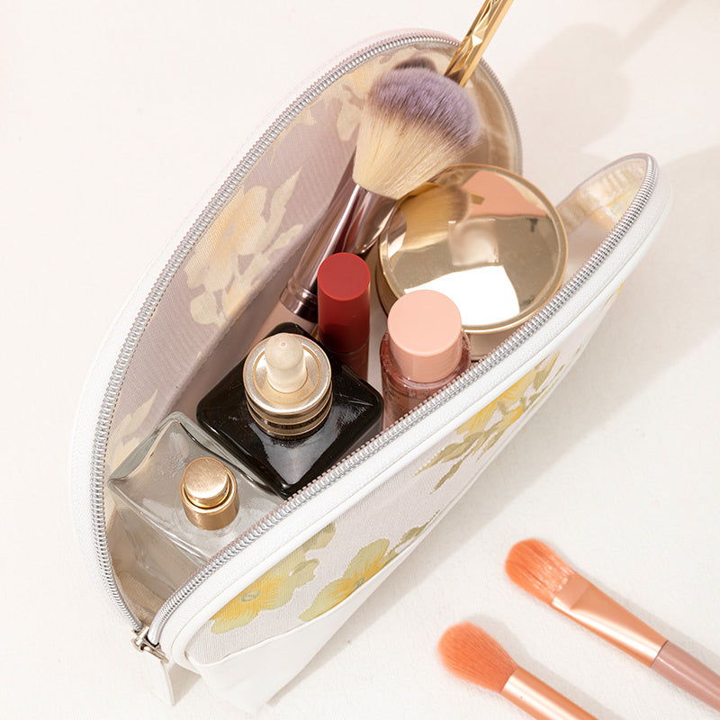 Spacious Lace Makeup Bag for Beauty Products