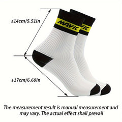 3 Pairs Men's Crew Sport Socks Sweat Absorbing Nylon Blend Comfy Breathable