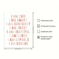 Nursery Wall Decor Boho Rainbow 32x25 Unframed Print