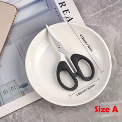 Stainless Steel Scissors for Office Home Kitchen Student Paper Sewing Cutting