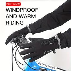 Winter Warm Gloves Non-slip Sports Waterproof Touch Screen Gloves