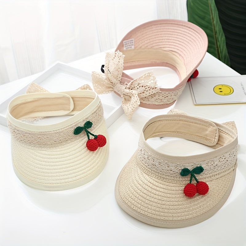 Kids Straw Sun Hat Summer Protection Cap