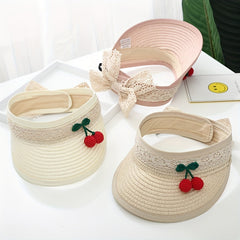 Kids Straw Sun Hat Summer Protection Cap