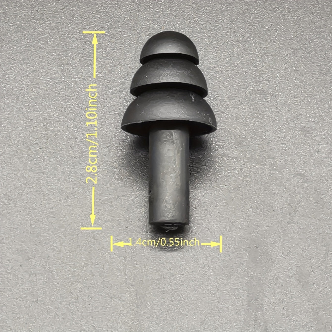 5 Pairs Round Shaft Earplugs For Swimming Anti noise Earplugs