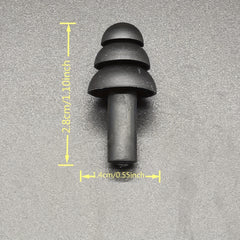 5 Pairs Round Shaft Earplugs For Swimming Anti noise Earplugs