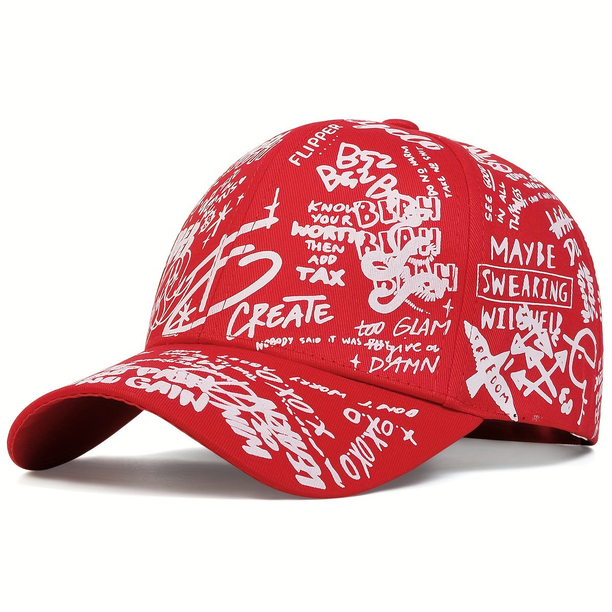 Men's Graffiti Baseball Cap Hip Hop Hat