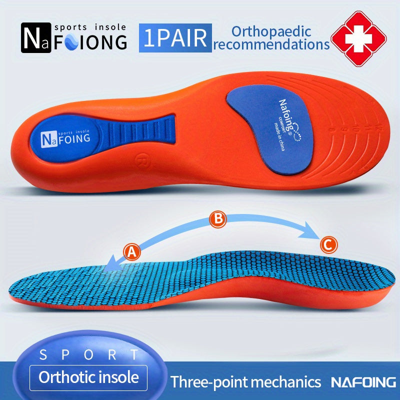 Breathable Sports Insoles, Shock Absorption Running Insoles