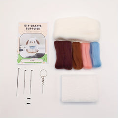 Dog Plush Felt DIY Kit Gift Doll Home Decor