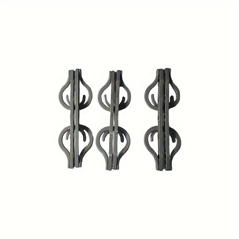 Magic Hanger Space Saving Storage Windproof Plastic Hanger 6 Packs