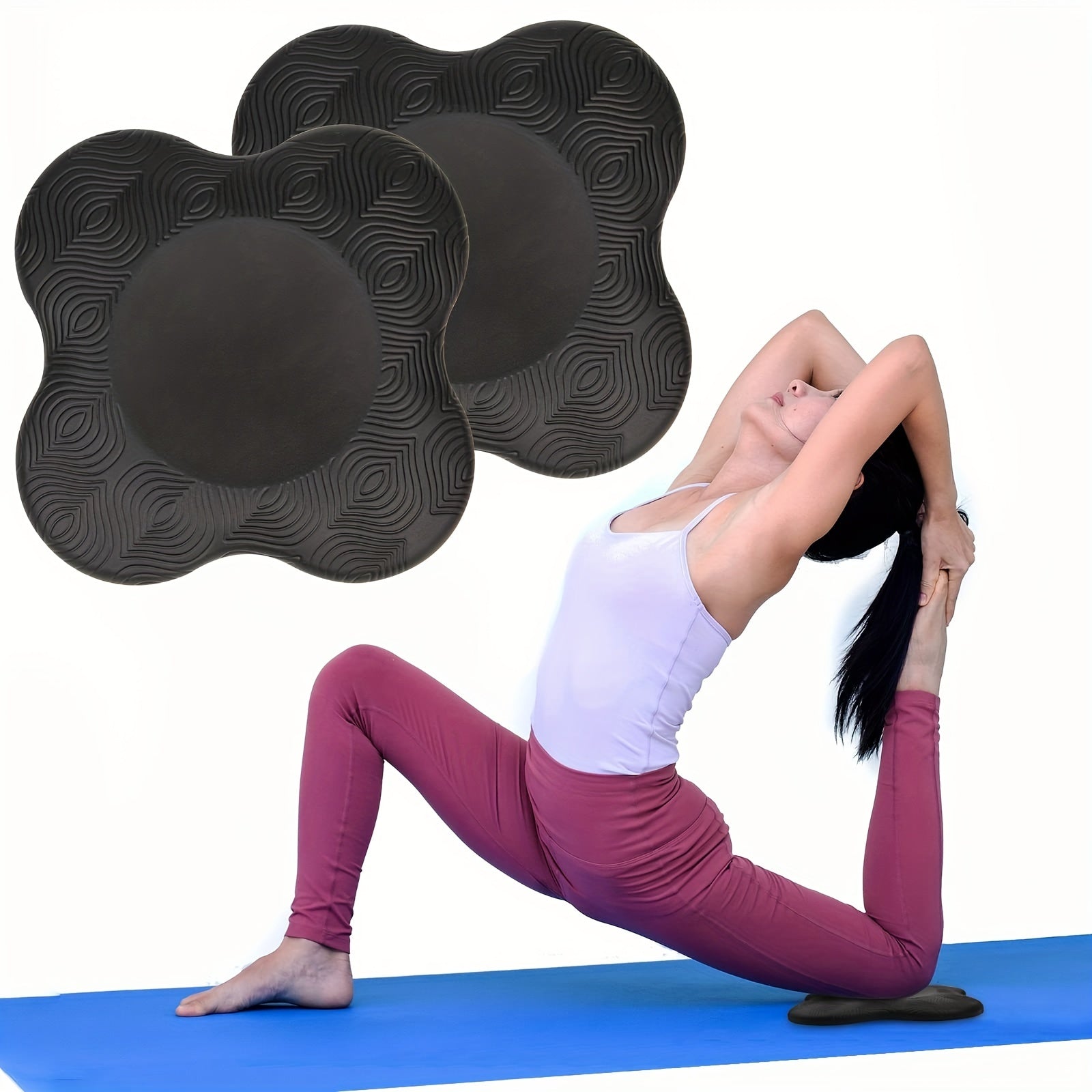 2pcs Yoga Knee Pads Exercise Cushion for Knees and Elbows