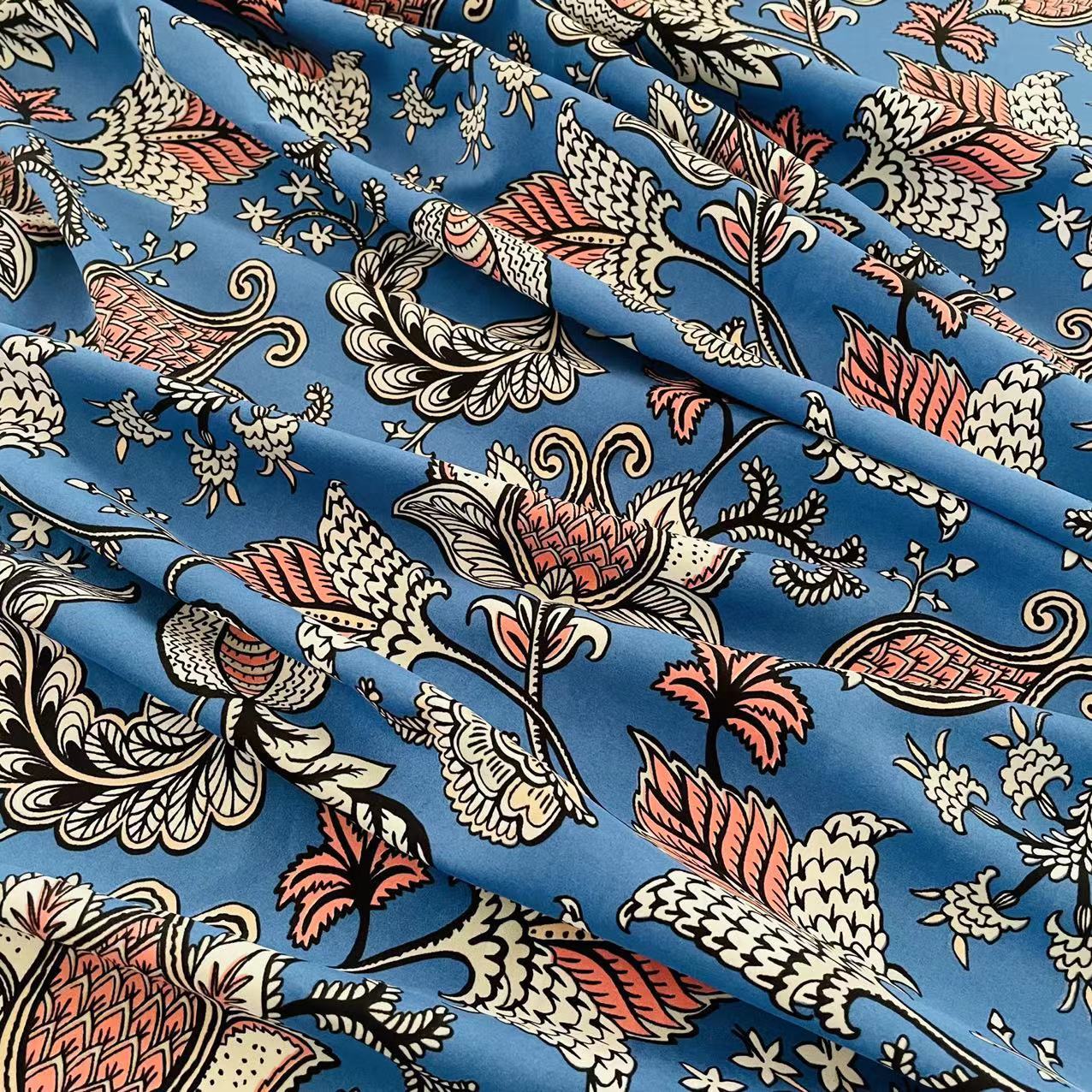 1 Yard 145cm Flower Pattern Fabric DIY Clothing Dress Quilt Set