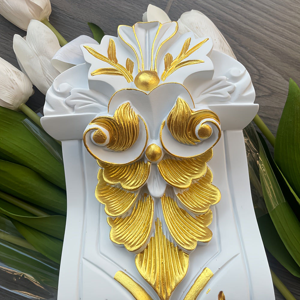 European Door Head Decoration PU Beam Joist Column Gypsum Roman Column Capital