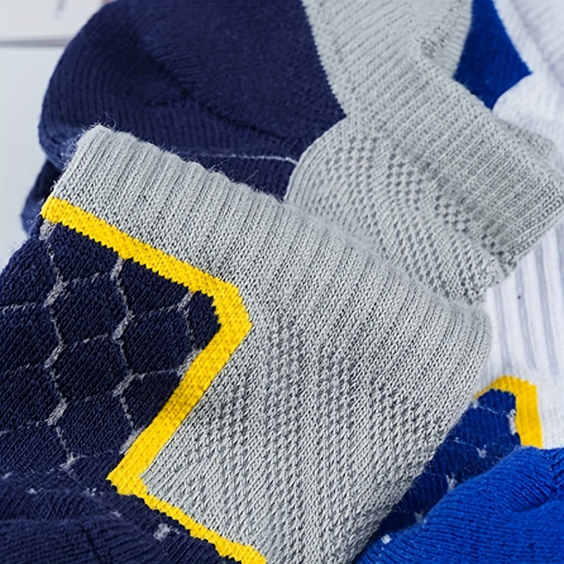 Casual Breathable Low cut Cotton Socks For Hiking