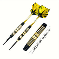 3PCS 16 Gram Copper Darts Barrels Soft & Steel Dart Accessories