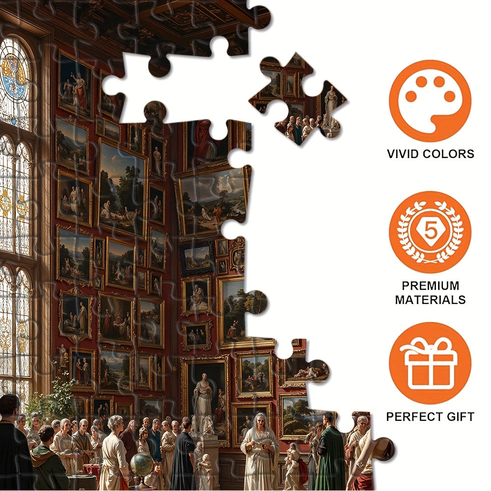 1000pc Art Gallery Puzzle Historic Renaissance Figures Vintage Art Project