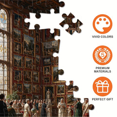 1000pc Art Gallery Puzzle Historic Renaissance Figures Vintage Art Project