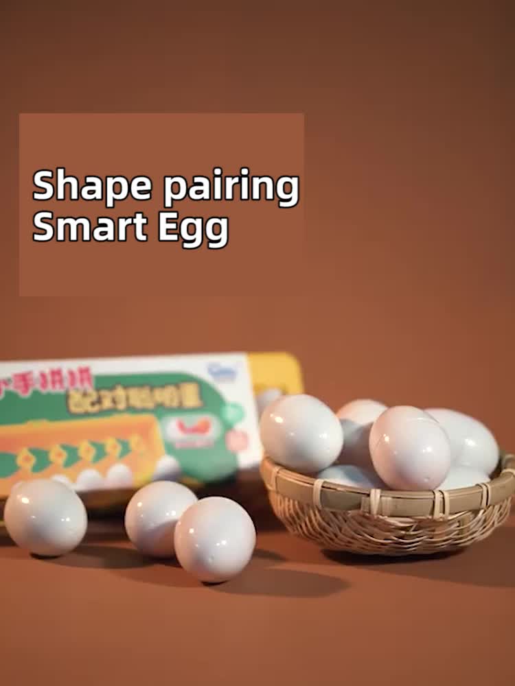 12pcs Easter Egg Sorting Set for Toddlers - Develop Fine Motor Skills