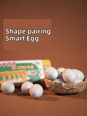 12pcs Easter Egg Sorting Set for Toddlers - Develop Fine Motor Skills