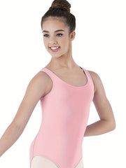 Girls Ballet Dance Dress Short Sleeve Cotton Leotards