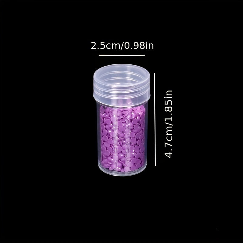 30-60pcs Mini Storage Bottle Diamond Painting Organizer DIY Rhinestone Art