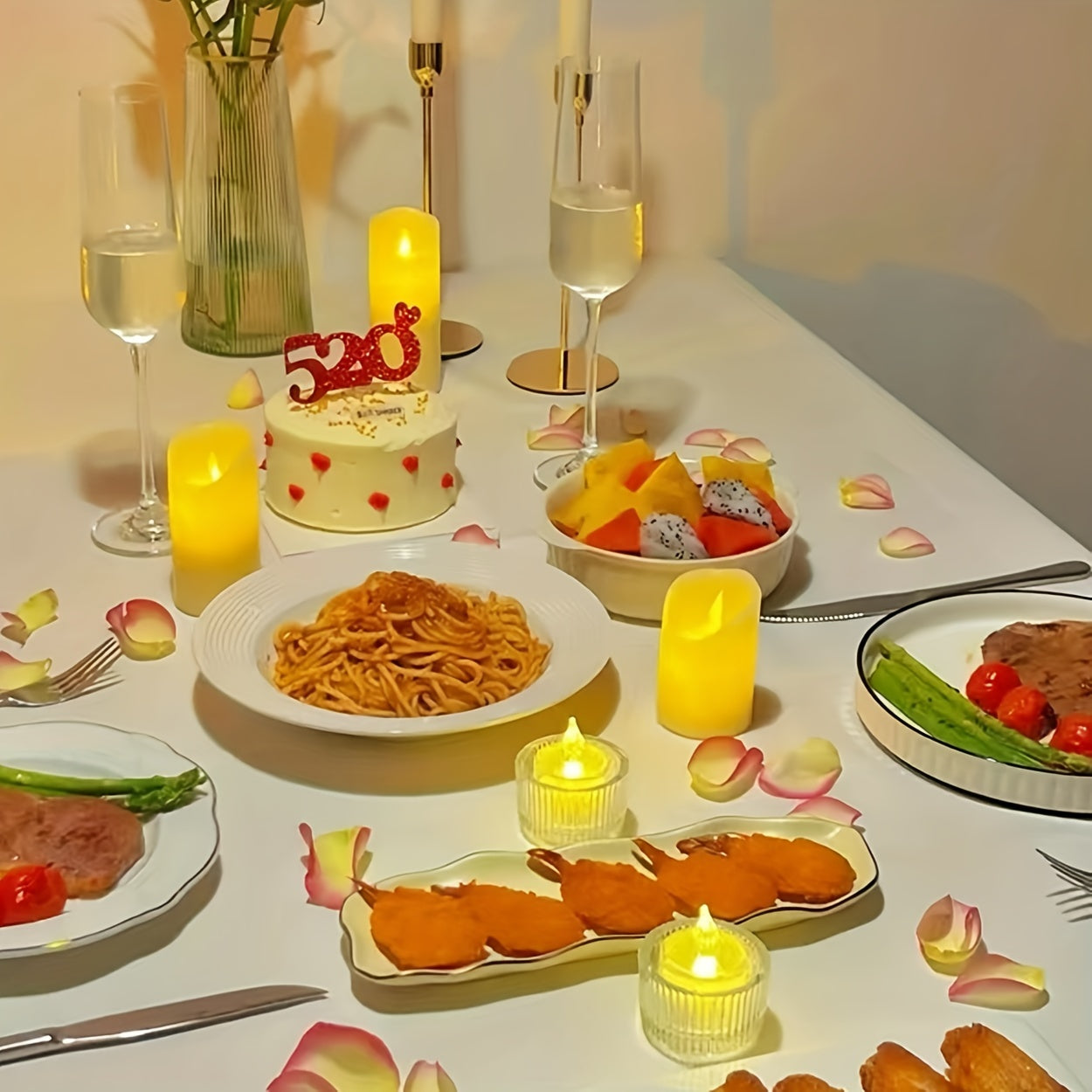 LED Candle Light for Outdoor Celebration Decoration