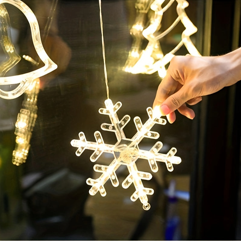 LED Christmas Tree Lights Indoor Window Decoration