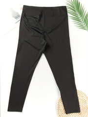 Colorblock High Rise Skinny Leggings