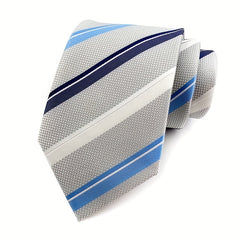 British Gentleman Striped Men's Tie Suit Street Style