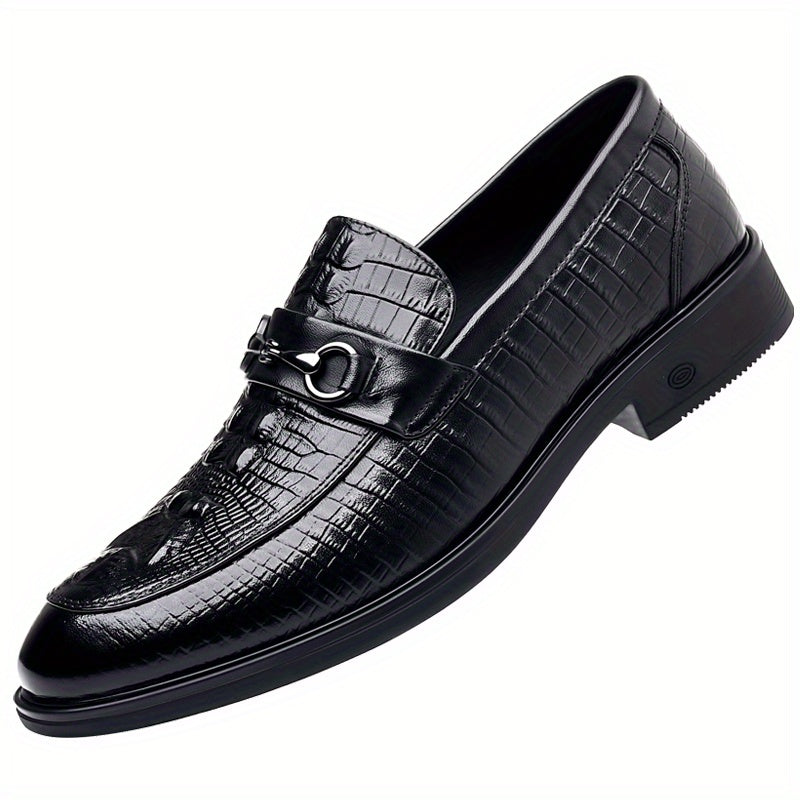 Men's PU Leather Loafer Shoes Non Slip Slip On Shoes
