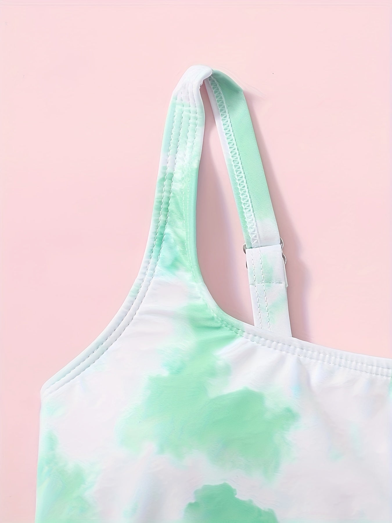 2pcs Tie Dye Bikini Girls Swimsuit Set Summer Swimwear Gift