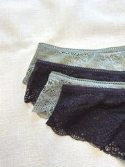 4 Pack Plus Size Lace Seamless Panties Set