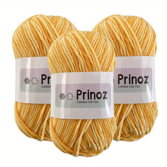 Colored Yarn Set for Crocheting & Knitting - 50g Acrylic Yarn