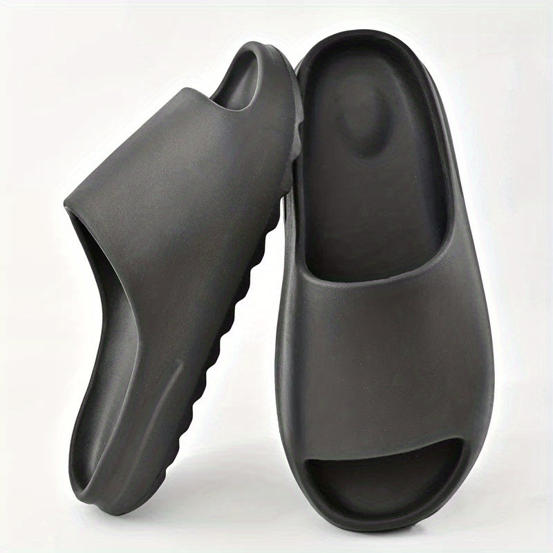 Unisex Non Slip Pillow Slides Open Toe Slippers