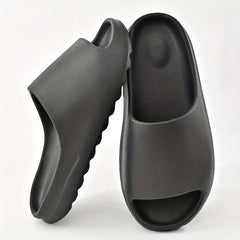 Unisex Non Slip Pillow Slides Open Toe Slippers