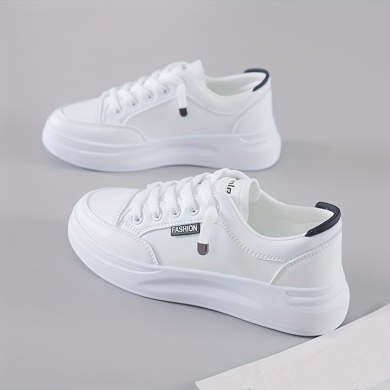 Women's Platform Sports Shoes Lace Up Skate Shoes