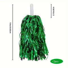 2pcs Cheerleading Pom Poms for Sports Game Performance