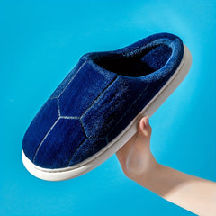 Men's Comfy Non-Slip Slippers Winter Home Shoes