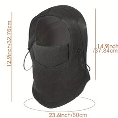 Winter Warm Beanie Hats Men Skull Bandana Neck Warmer Balaclava Face Cap