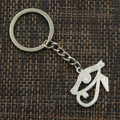 Vintage Egypt Eye Of Horus Keychain Men Gothic Pendant Key Chains