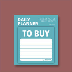 60 Sheets Cartoon Sticky Notes for Student Memo Book