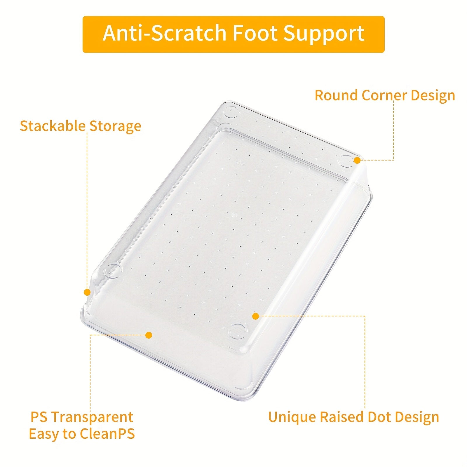 10 Pack Plastic Drawer Organisers for Makeup Office Kitchen Bathroom