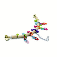 Colorful Bamboo Style Parrot Chew Toy