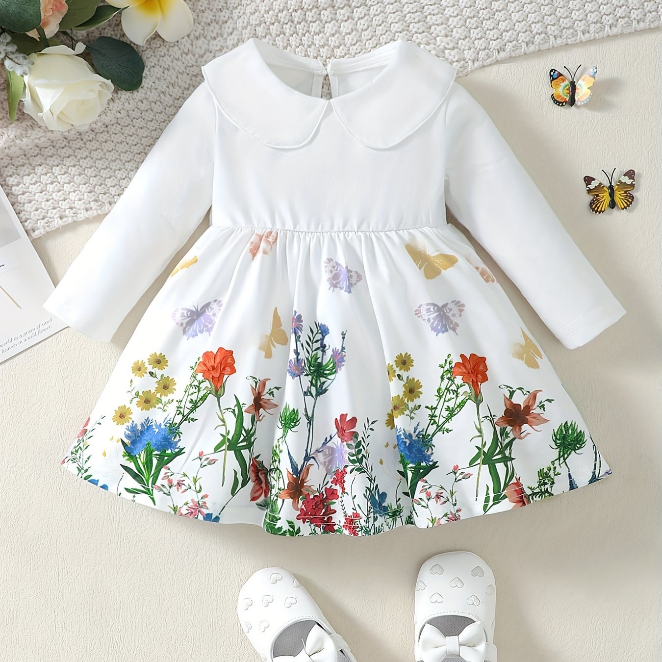 Sweet Baby Girls Floral Dress Party Dress