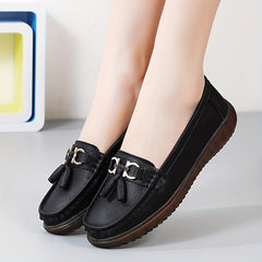 Women's Casual Flat Loafers Slip On Shoes Outdoor Flats