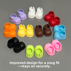 LABUBU & 12-15 Dolls Shoes, Comfortable Material, Excludes Doll & Cloth