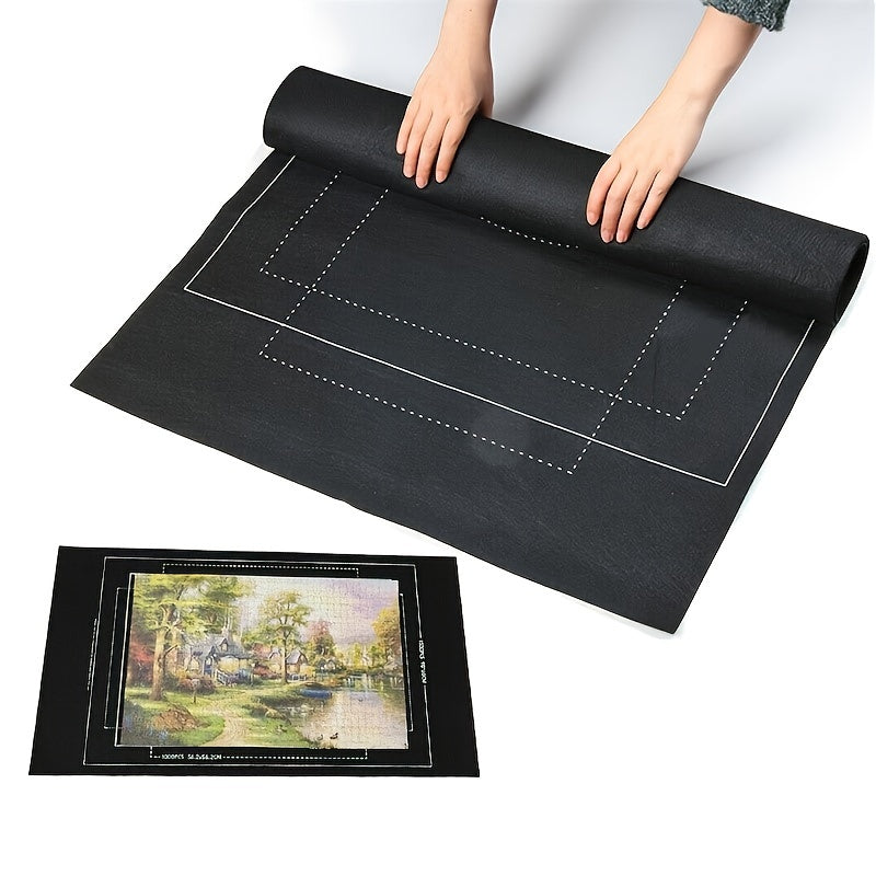 Felt Puzzle Mat 1500pcs 1000pcs 500pcs Puzzle Storage Blanket