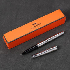 Steel Men's Calligraphy Fountain Pen Great Gift for Students, Artists